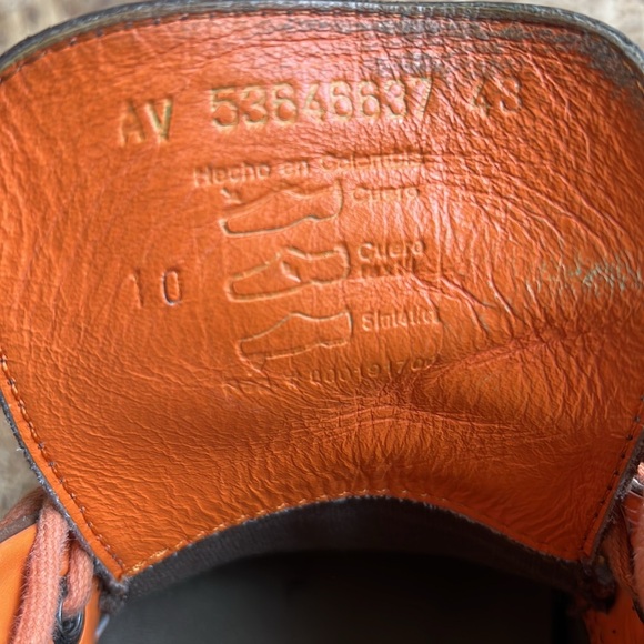 Velez Brown Leather Ankle Boots - Picture 7 of 8